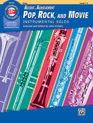 Accent on Achievement Pop, Rock and Movie Instrumental Solos Flute BK/CD cover Thumbnail